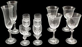 (12) Clear Glass Various Glasses