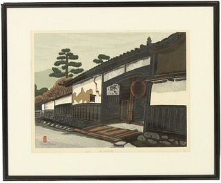 Masao Maeda (1904-1974) Japanese Woodblock Print