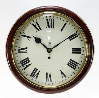 English Gillett & Johnston Double Side Fusee Clock
