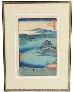 Utagawa Hiroshige (1797-1858) Japanese, WB Print