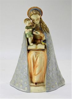 Hummel TMK-2 Blue Cloak Madonna & Child Figurine