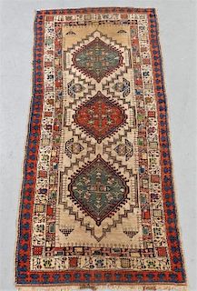 C.1900 Oriental Persian Serab Rug Runner