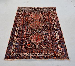 Antique Oriental South Persian Rug