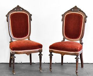 VICTORIAN SIDE CHAIRS