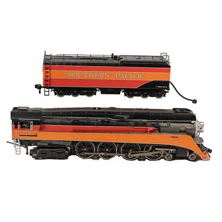 Southern Pacific Locomotive by Lima Locomotive Southern Pacific Tender stamped Buckeye