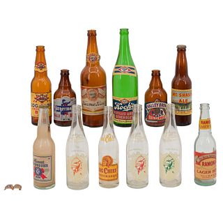 Collection of Vintage Bottles