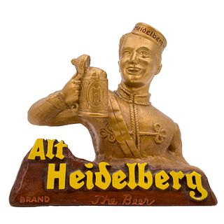 Alt Heidelberg Chalkware Bust