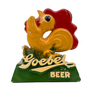 Goebel Beer Chalkware Rooster