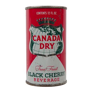 Canada Dry Black Cherry Soda Flat Top