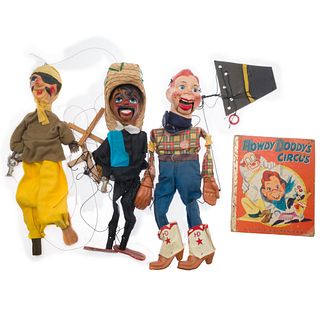 Howdy Doody Marionette and Two Others