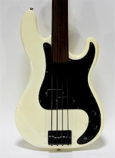 Blake Steinberger Off-White Electric Bass Guitar