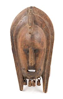 A Bamana Wood Mask, MALI,