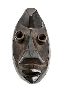A Wood Guere Poro Mask, LIBERIA,
