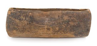 A Carved Wood Slit Drum, SOLOMON ISLANDS, FIRST HALF OF 20TH CENTURY,
