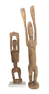 A Set of Two Dogon Figures, MALI,