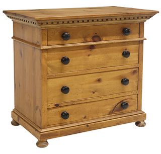 RUSTIC PINE CHEST OF DRAWERS