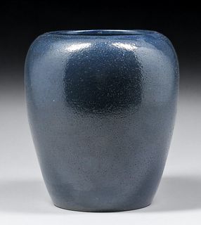 Paul Revere Pottery Blue Vase 1924