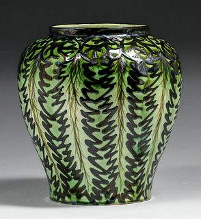 Max Lauger German Art Deco Vase c1920s