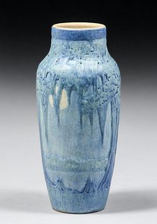 Newcomb College Anna Frances Simpson Moonlit Scenic Vase 1922