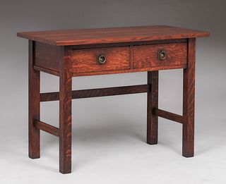Stickley Brothers Two-Drawer Server c1910