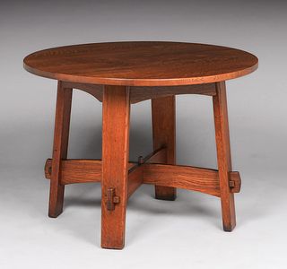 Gustav Stickley #635 Splayed-Leg Table c1910