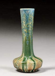 Pierrefonds French Crystalline Vase c1910
