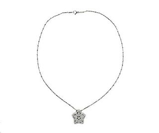 Chimento 18K Gold Diamond Star Motif Pendant Necklace