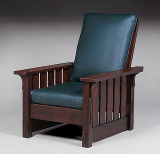 Gustav Stickley #332 Morris Chair c1910