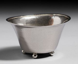 Lebolt - Chicago Sterling Silver Vase c1910s