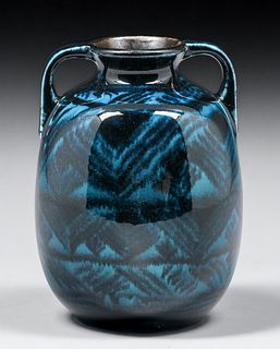 Rookwood Pottery Wilhelmina Rehm Art Deco Two-Handled Vase 1931