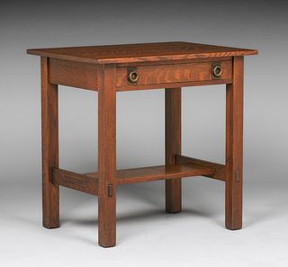 Lifetime One-Drawer Side Table c1910