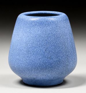 Byrdcliffe Pottery Robin's Egg Blue Vase c1910s