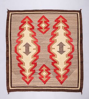 Navajo Ganedo Regional Rug c1920s