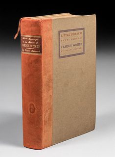 Roycroft Book "Little Journeys to the Homes of Famous Woman" Elbert Hubbard 1908