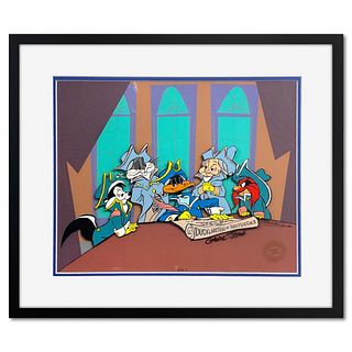 Chuck Jones (1912-2002), "Ducklaration of Independence" Framed Limited Edition Sericel with Hand Painted Color, Numbered and Hand Signed with Certific