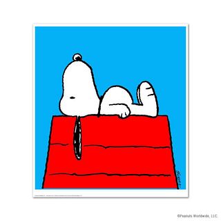 Peanuts, "Take A Moment" Hand Numbered Limited Edition Fine Art Print with Certificate of Authenticity.