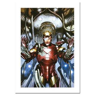 Marvel Comics, "Iron Man: Director of S.H.I.E.L.D. #31" Numbered Limited Edition Canvas by Adi Granov with Certificate of Authenticity.