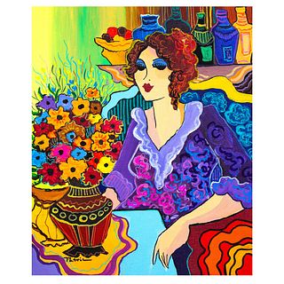 Patricia Govezensky- Original Acrylic on Canvas "Ester"