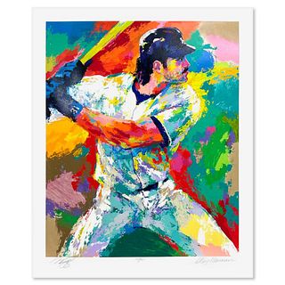 LeRoy Neiman (1921-2012), "Mike Piazza" Limited Edition Serigraph, Numbered 105/425 and Hand Signed by Mike Piazza and the Artist with Letter of Authe