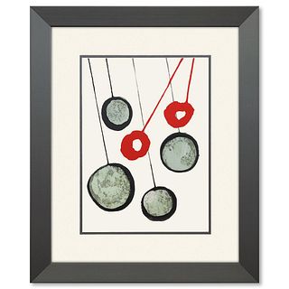 Alexander Calder- Lithograph "DLM156 - BALLONS"