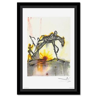 Salvador Dali (1904-1989), "Le Cheval de Labeur (The Horse of Labor)" Framed Limited Edition Lithograph (1983), Plate Signed with Certificate of Authe
