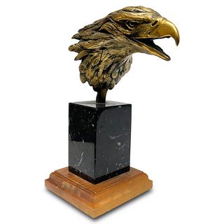 Frank Colburn, "Eagle" Limited Bronze Sculpture, Numbered 60/250 and Hand Signed with Letter of Authenticity
