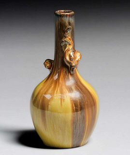 Early Fulper Vasekraff "First Fifteen" #1 Animal Vase c1910