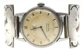 MEN'S WITTNAUER AUTOMATIC DATE 1478N 11WIG WRISTWATCH