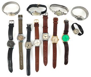 MECHANICAL WRISTWATCHES FOR PARTS OR REPAIRS