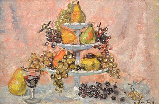 Andre Hambourg Painting, Still Life