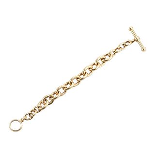 Kieselstein Cord 18k Gold Country Link Toggle Bracelet