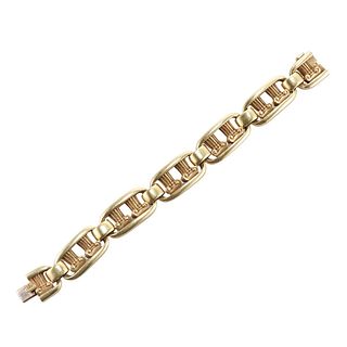 Kieselstein Cord 18k Gold Pompeii Column Link Bracelet