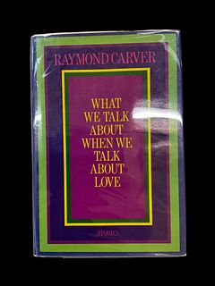 What We Talk About When We Talk About Love, Stories by Raymond Carver Scarce First Edition