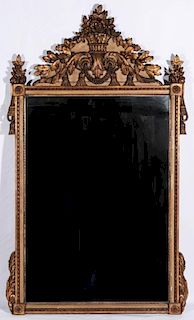 A GOOD 19TH CENTURY FRENCH MIRROR